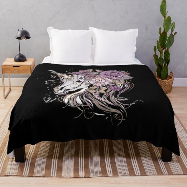 Item preview, Zombie Unicorn Skull Dark Fantasy designed and sold by ihplpiyhzcw8.