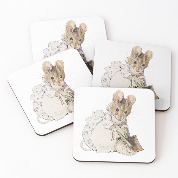 Item preview, Beatrix Potter Style Vintage Mouse Illustration for Cottagecore Animal Lovers designed and sold by RickE.
