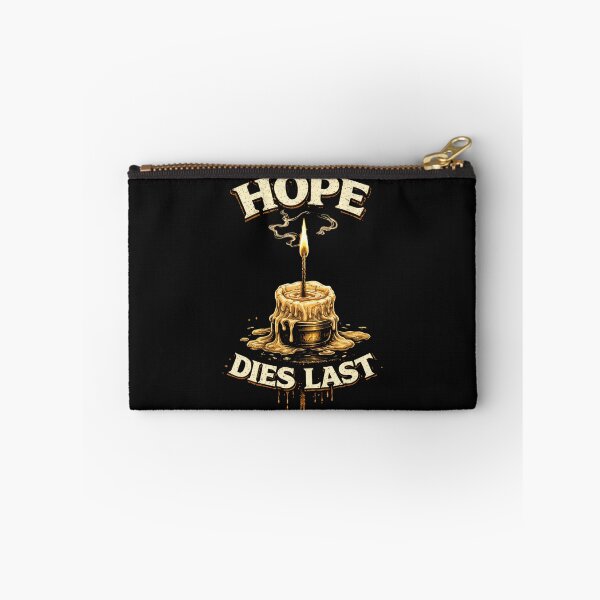 Item preview, Hope Dies Last – Melting Candle Urban Streetwear Design designed and sold by Mosogoloso.
