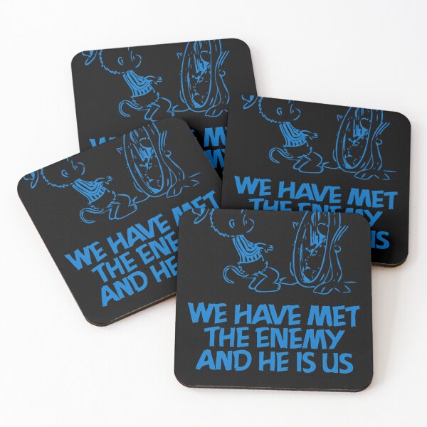 Item preview, We Have Met the Enemy and He Is Us  designed and sold by HunLin Studio.