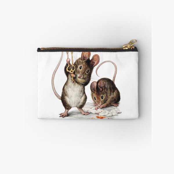 Item preview, Vintage Storybook Mouse Illustration Cute Kitchen Mice for Cottagecore Animal Lovers designed and sold by RickE.