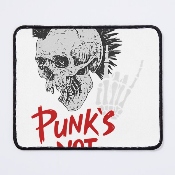 Item preview, Punk'S Not Dead Skull Punk Rocker designed and sold by ariesspie.