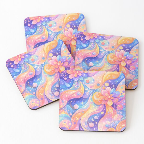 Item preview, Abstract Colorful Flower Swirls – Psychedelic Aesthetic Phone Case designed and sold by DrizzyV.