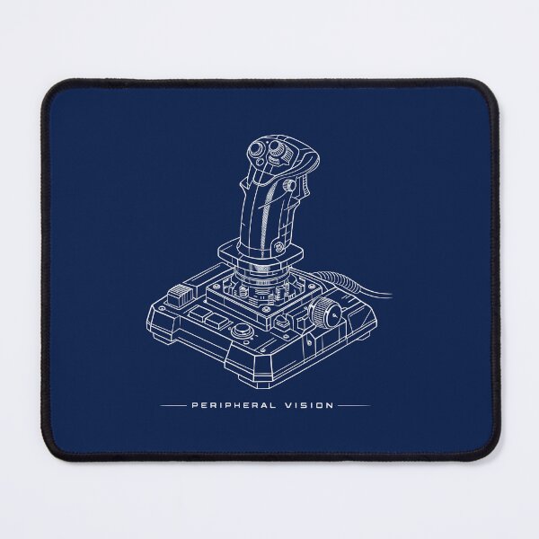 Item preview, Peripheral Vision Joystick Blueprint Aviation Tech Flight Simulator designed and sold by SplashTastic.
