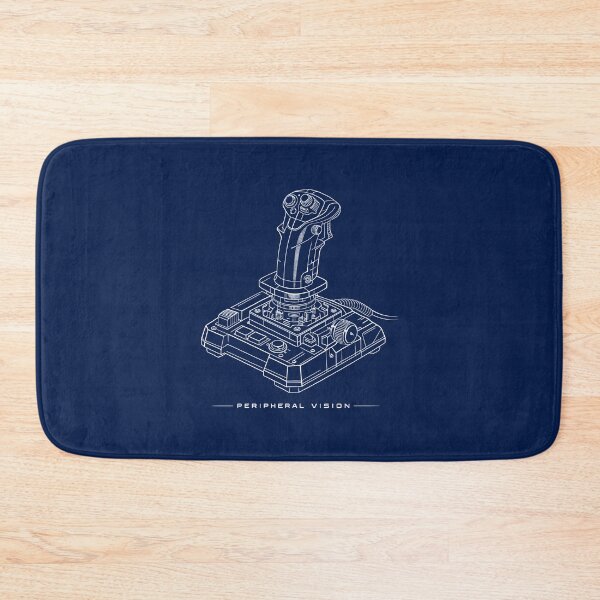 Item preview, Peripheral Vision Joystick Blueprint Aviation Tech Flight Simulator designed and sold by SplashTastic.