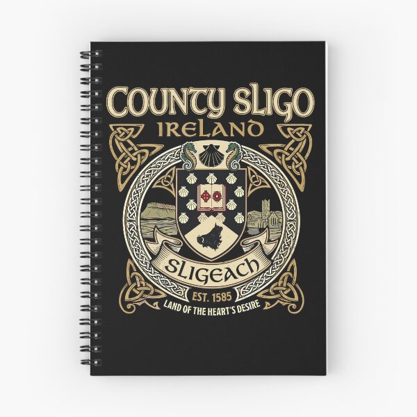 Item preview, County Sligo Ireland Irish Heritage Gaeilge Gaelic Celtic Harp designed and sold by RDGNR.