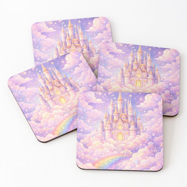 Item preview, Fantasy Castle in the Clouds – Pastel Dreamy Aesthetic Phone Case designed and sold by DrizzyV.