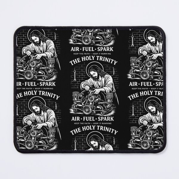 Item preview, The Holy Trinity Air Fuel Spark Keep The Faith Keep It Running designed and sold by RDGNR.