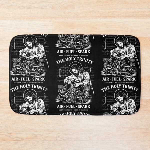 Item preview, The Holy Trinity Air Fuel Spark Keep The Faith Keep It Running designed and sold by RDGNR.