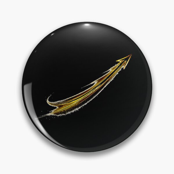 Item preview, Keep Moving Forward – Gold Energy Arrow designed and sold by Chameleon by Ewa .