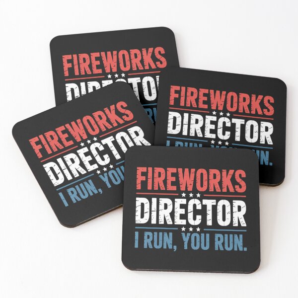 Item preview, 4th Of July Fireworks Director I Run You Run designed and sold by gandebro.
