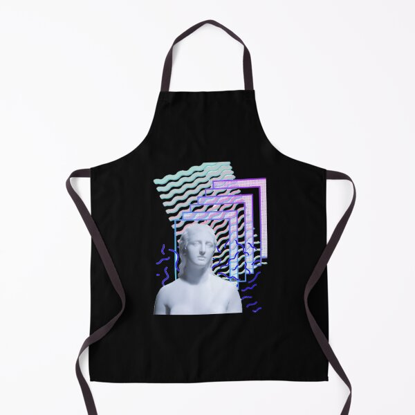 Item preview, Blue Vaporwave Greek Statue Grid designed and sold by ihplpiyhzcw8.