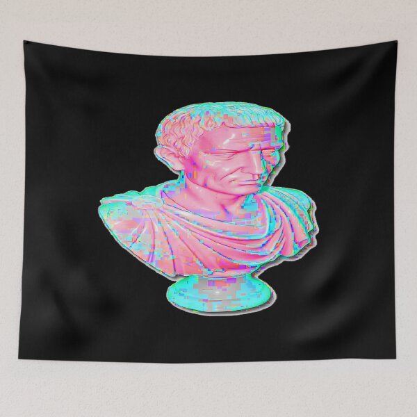 Item preview, Roman Bust Sculpture Vaporwave Pink designed and sold by ihplpiyhzcw8.