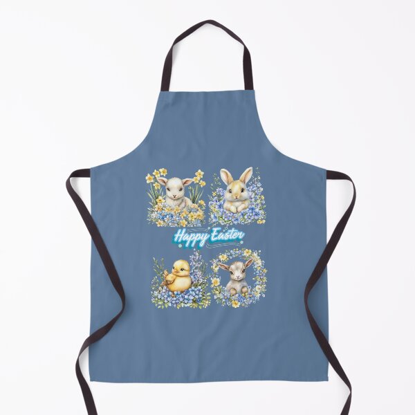 Item preview, Happy easter with animals and flowers designed and sold by Palmtree94.