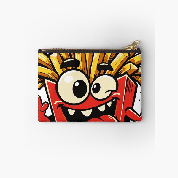 Item preview, A silly monster made entirely of french fries with wild fry hair and a goofy face. The absurd concept makes it perfect for fun merchandise. designed and sold by Dejbar.