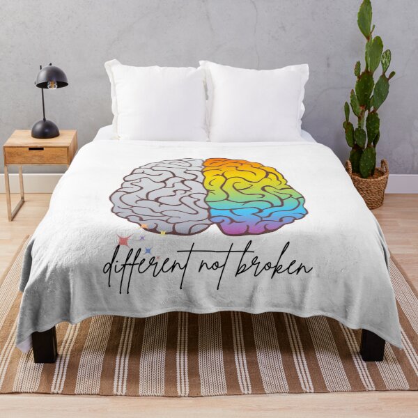 Item preview, Different not broken autism awareness designed and sold by halesyeahhh.