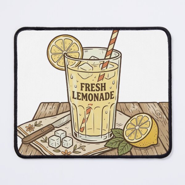 Item preview, Fresh Lemonade Vintage Illustration  designed and sold by urbinet.
