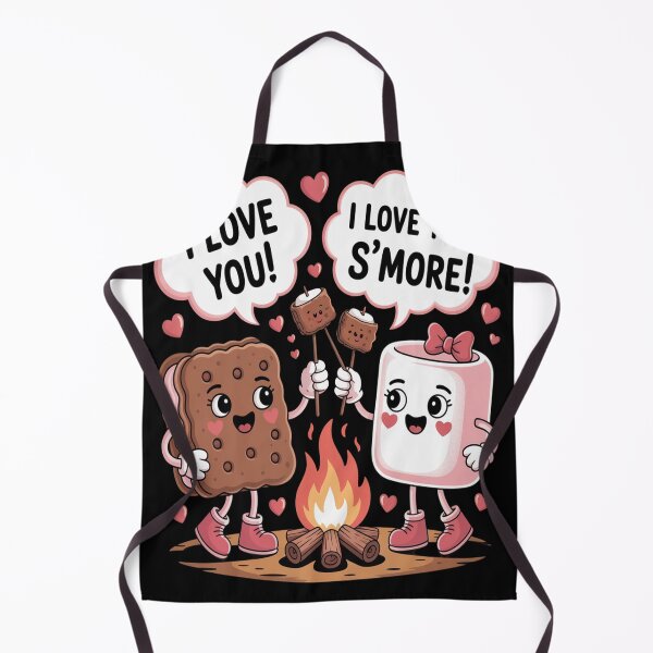 Item preview, I Love You S'mores Marshmallow Summer Camp designed and sold by CottonCandyPrin.