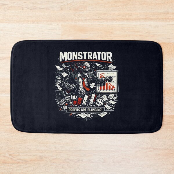 Item preview, Profits Are Plunging Monstrator Boss Corporate Satire Workplace Stress designed and sold by SplashTastic.