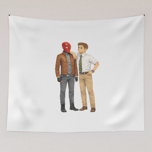Item preview, Dean Winchester & Red Hood Crossover Fan Art  designed and sold by Reyxava.