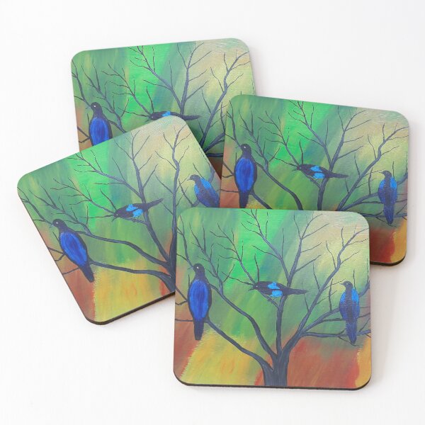 Item preview, Three birds on a tree designed and sold by artist709.