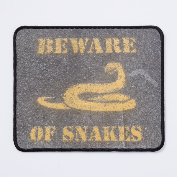 Item preview, Beware of Snakes - Stencilled Warning, Australia designed and sold by Surverta.