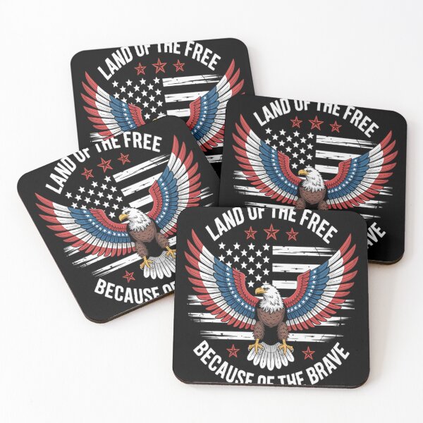 Item preview, America Eagle Land of the Free Because of the Brave designed and sold by gandebro.