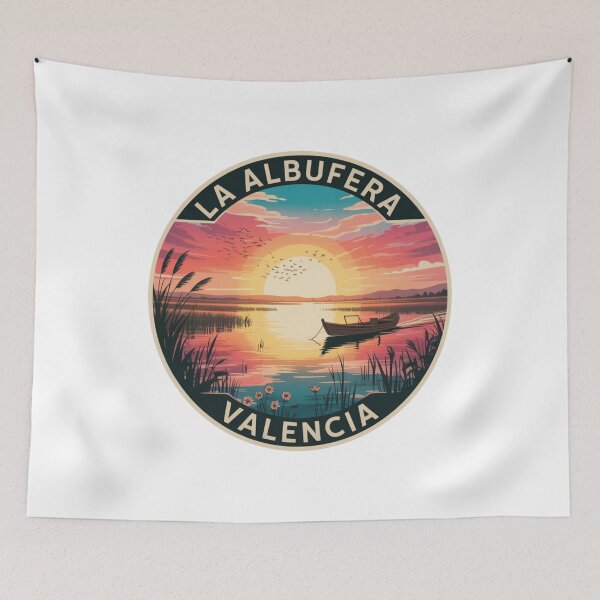 Item preview, Valencia Spain: La Albufera Colorful Sunset designed and sold by CircinusStore.