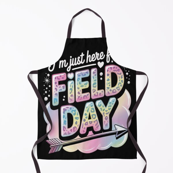 Item preview, I'm Just Here For Field Day Leopard Tie Dye Last Day School designed and sold by CottonCandyPrin.