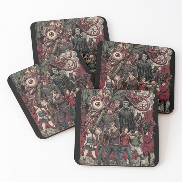 Item preview, Resident Evil Jill Grace Chris Ada Claire Vs Birkin Nemesis Design designed and sold by Senpaiwaves.