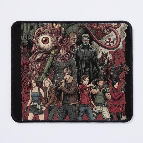 Item preview, Resident Evil Jill Grace Chris Ada Claire Vs Birkin Nemesis Design designed and sold by Senpaiwaves.