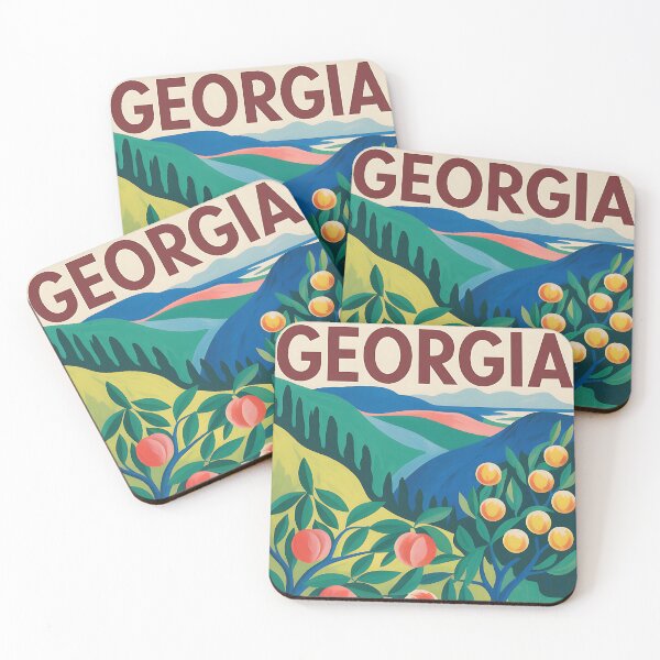 Item preview, Georgia - Travel Poster - USA designed and sold by PrintableTravel.