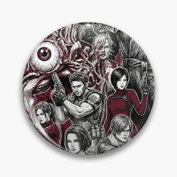Item preview, Resident Evil Jill Grace Chris Ada Claire Vs Birkin Nemesis Design designed and sold by Senpaiwaves.