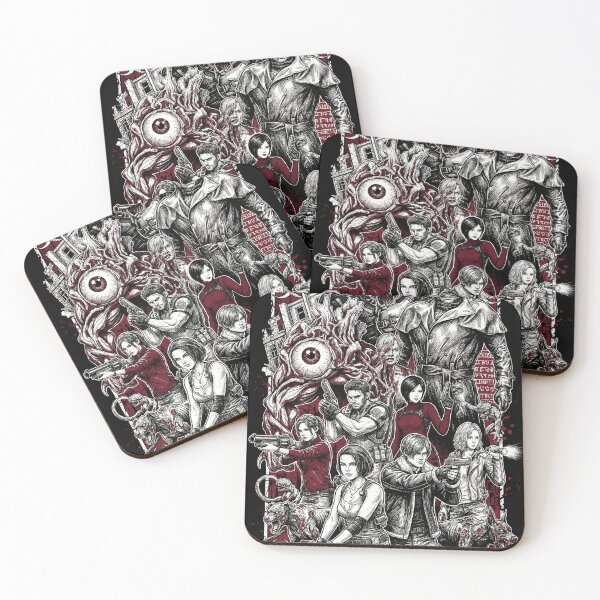 Item preview, Resident Evil Jill Grace Chris Ada Claire Vs Birkin Nemesis Design designed and sold by Senpaiwaves.