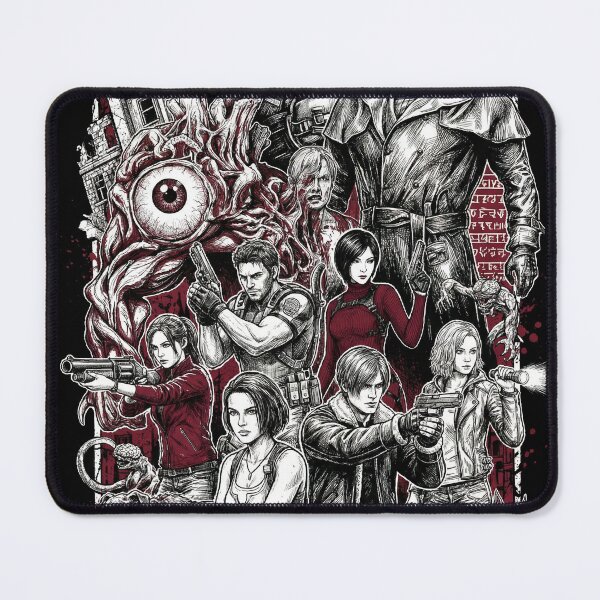Item preview, Resident Evil Jill Grace Chris Ada Claire Vs Birkin Nemesis Design designed and sold by Senpaiwaves.