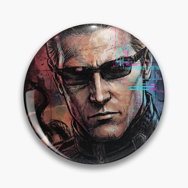 Item preview, Resident Evil Albert Wesker Sunglasses Red Eyes Superhuman Design designed and sold by Senpaiwaves.