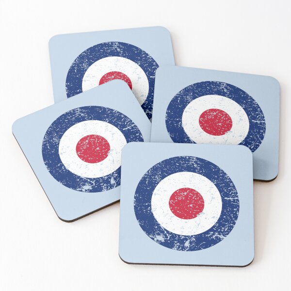 Item preview, United Kingdom Roundel / Insignia - Worn / Eroded / Aged / Grunge (Large) designed and sold by STUDIO-72.