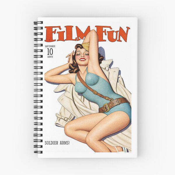 Item preview, Vintage Pin Up Illustration Retro Soldier Girl for Classic Pinup Fans designed and sold by RickE.