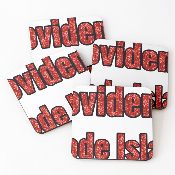 Item preview, Providence Rhode Island City Name With Red Rhinestone designed and sold by TheIconSmith.