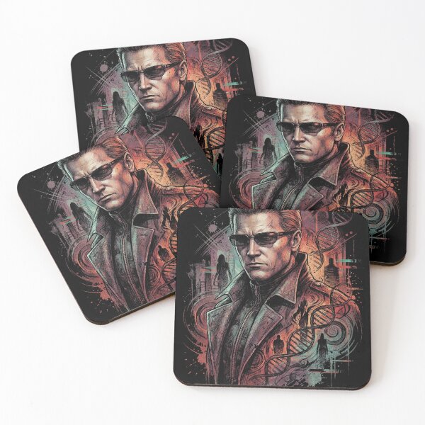 Item preview, Resident Evil Albert Wesker Sunglasses Red Eyes Superhuman Design designed and sold by Senpaiwaves.