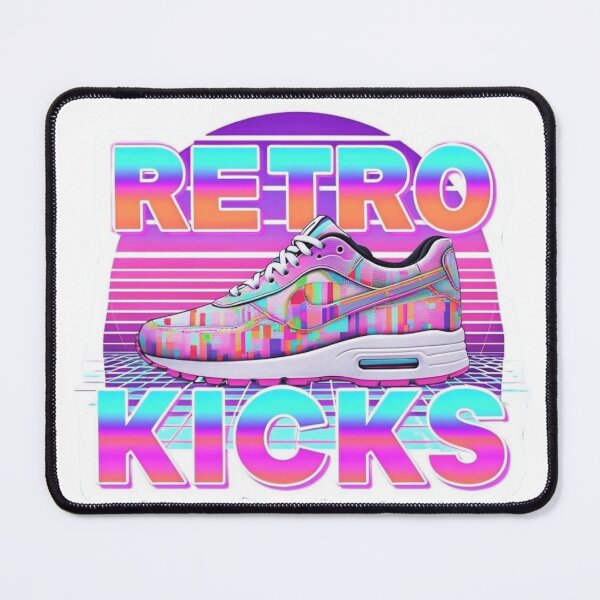Item preview, Retro Kicks Vaporwave Sneaker Pixel Glitch Reloaded Amalgamation Grad Legacy designed and sold by Imaginarium of Chaos falcon88 .