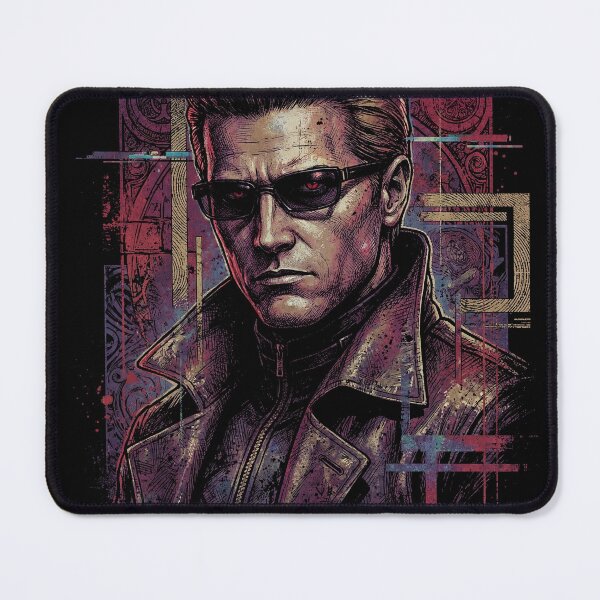 Item preview, Resident Evil Wesker Blonde Hair Red Glow Eyes Villain Icon designed and sold by Senpaiwaves.