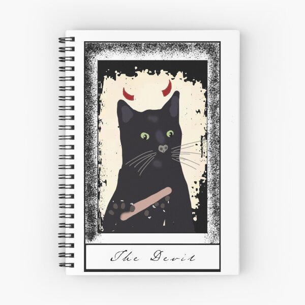 Item preview, The Devil Cat Tarot designed and sold by Christinyy96.