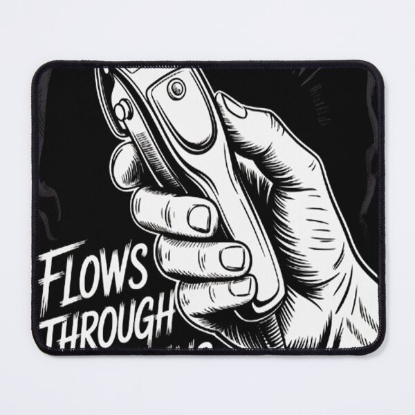 Item preview, Flows Through My Veins Hair Cutting Barber designed and sold by gandebro.