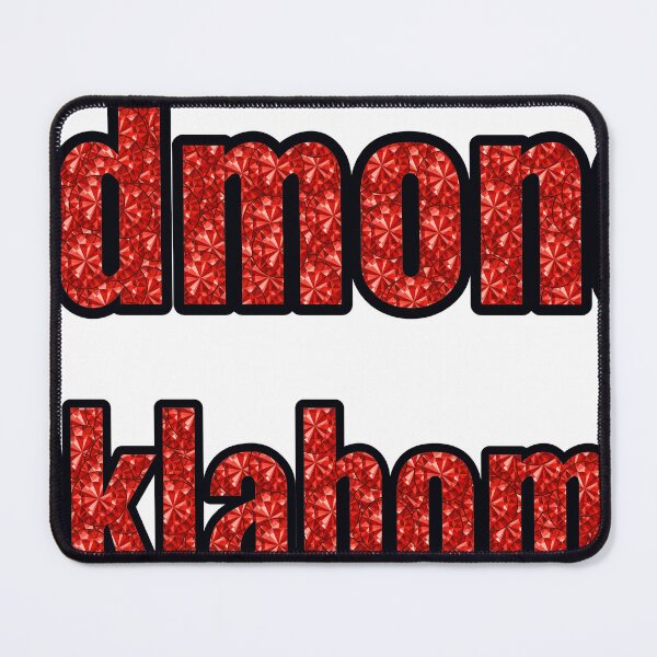 Item preview, Edmond Oklahoma City Name With Red Rhinestone designed and sold by TheIconSmith.