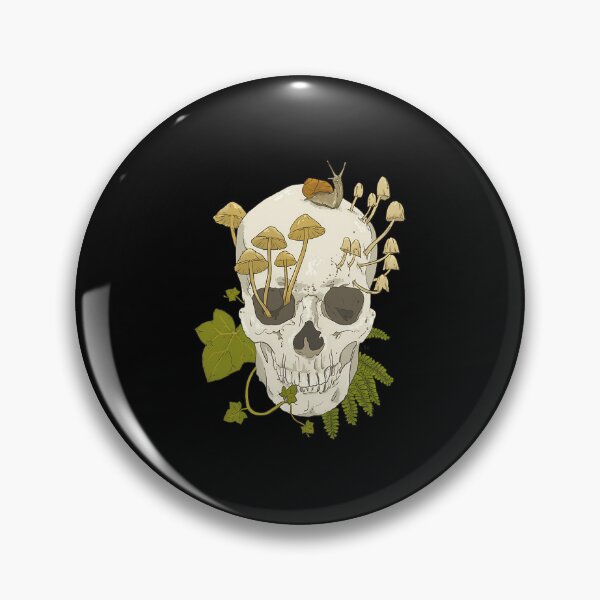 Item preview, Growing Skull Mushrooms And Moss designed and sold by ihplpiyhzcw8.