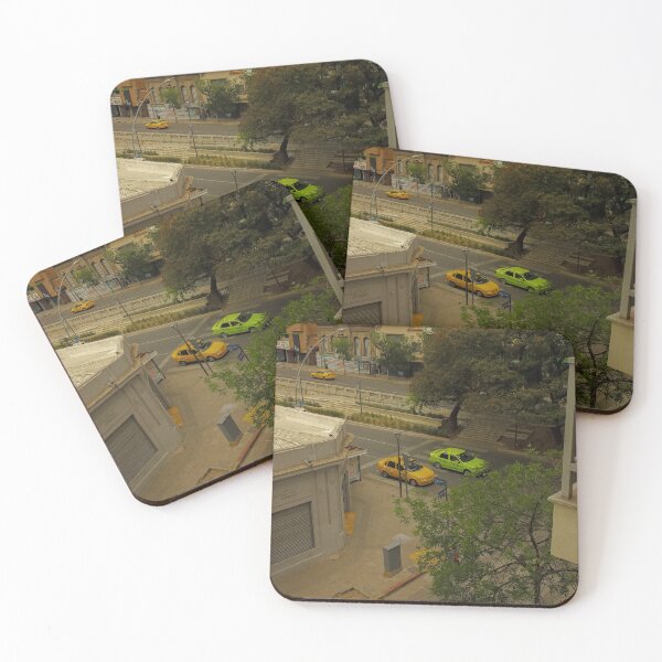 Item preview, Taxis in the city - Green and yellow taxis designed and sold by Antonio Iván.