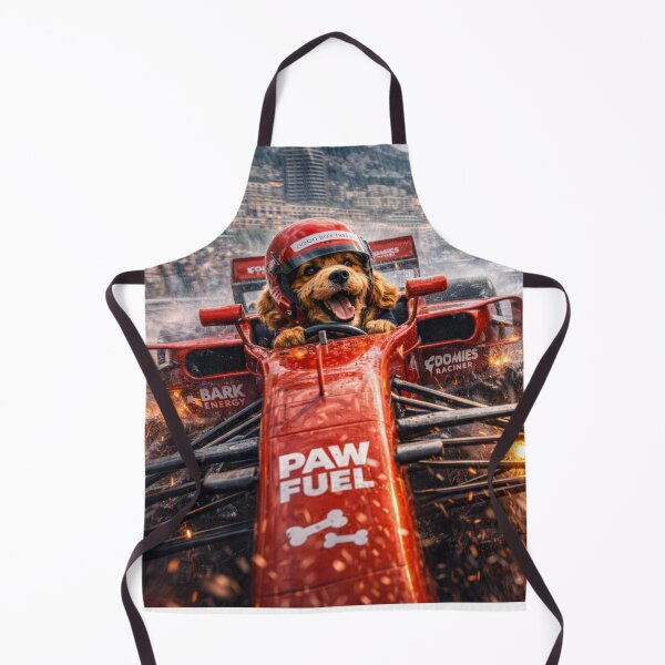 Item preview, Cockapoo Formula Racing Driver Adventure Art designed and sold by Cockapoo Society.