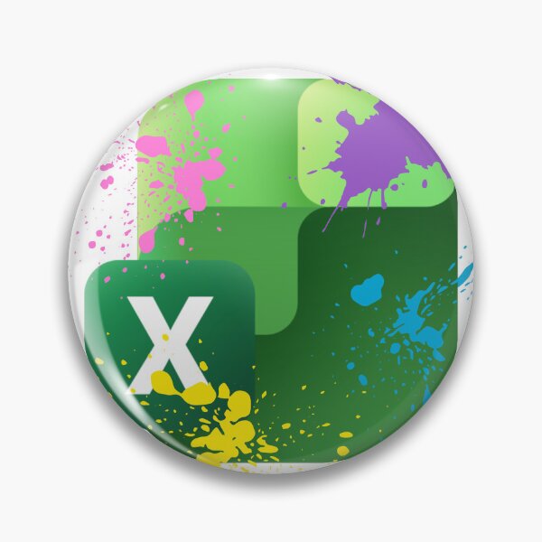 Item preview, Spreadsheet Artist Sticker – Data Nerd Paint Splatter Design designed and sold by thebmedit.