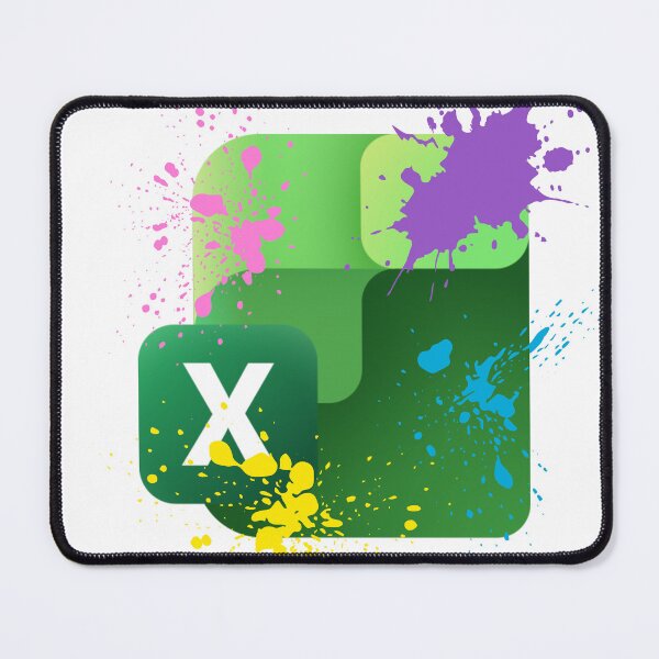 Item preview, Spreadsheet Artist Sticker – Data Nerd Paint Splatter Design designed and sold by thebmedit.